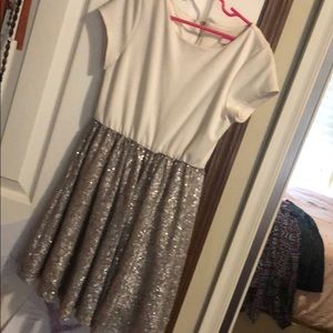Sparkly mini dress